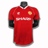 Manchester United Retro Jersey 1988 Home Football Jersey Soccer Shirt - PalmSportss