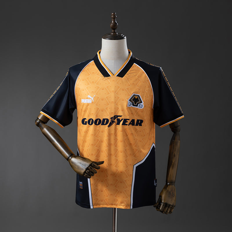 Wolves Trikot 1996-98 Heim Retro Fußballtrikot
