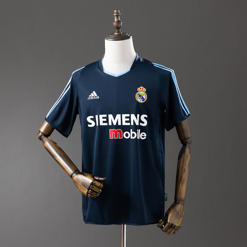 Real Madrid Trikot 2003-04 Auswärts Retro Fußballtrikot