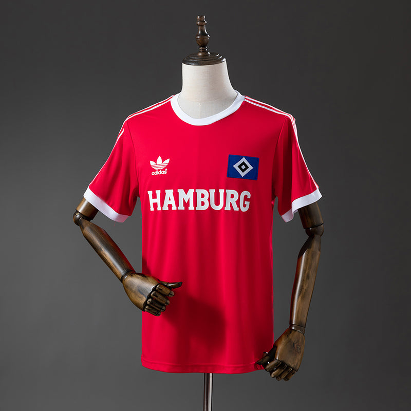 Hamburger Trikot 1974-75 Auswärts Retro Fußballtrikot