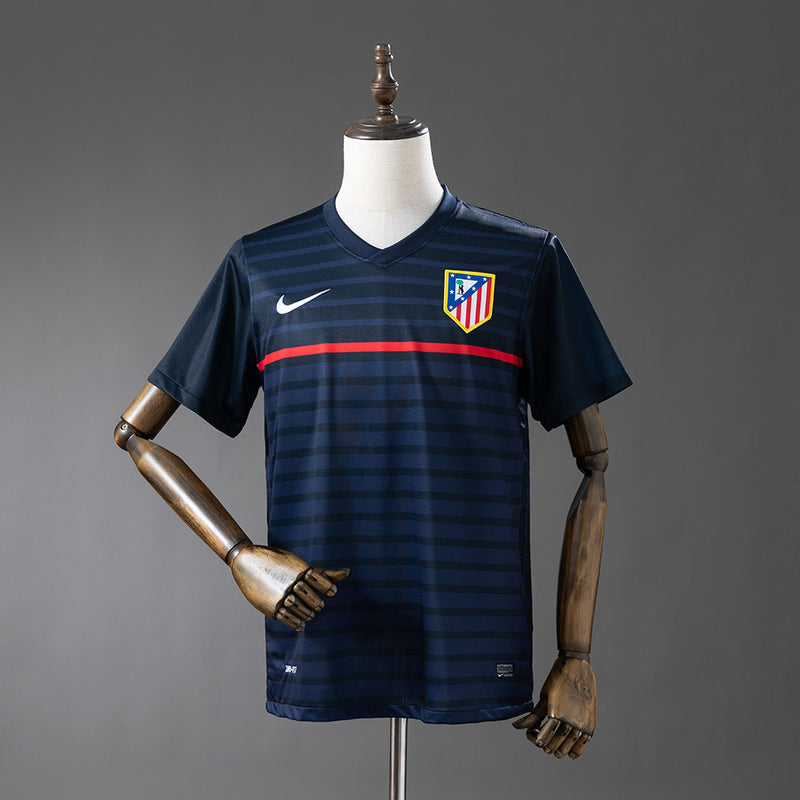 Atletico Madrid Trikot 2011-12 Auswärts Retro Fußball-Kit