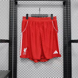 Player Version Liverpool Home Shorts 25/26 Football Kit Soccer Shorts