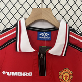 Retro Kids Manchester United Home Jersey 98/99 - PalmSportss