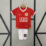 Retro Kids Manchester United Home Jersey 06/07 - PalmSportss