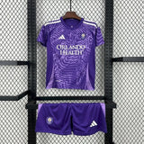 kids orlando city jersey 25/26 home football kit soccer jersey - PalmSportss