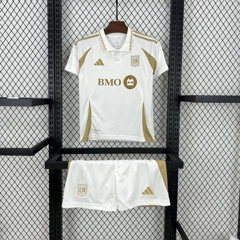 kids los angeles fc jersey 25/26 away football kit soccer jersey