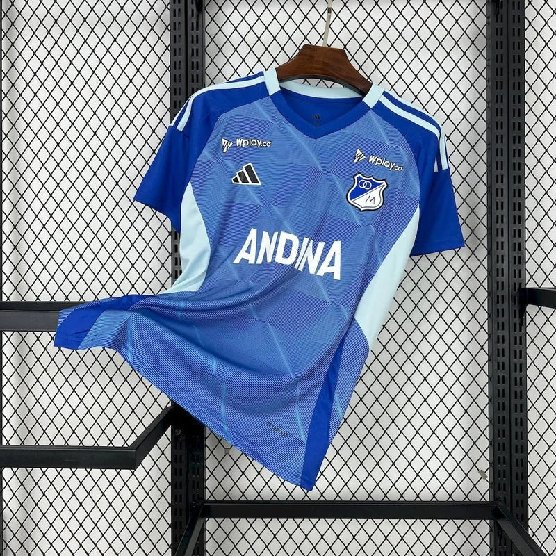 millonarios fc jersey 25/26 home football kit soccer jersey