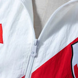 River Plate Windbreaker 2025/26 White Football Kit - PalmSportss