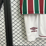 kids fluminense jersey 25/26 home football kit soccer jersey - PalmSportss