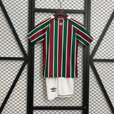 kids fluminense jersey 25/26 home football kit soccer jersey - PalmSportss