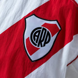 River Plate Windbreaker 2025/26 White Football Kit - PalmSportss