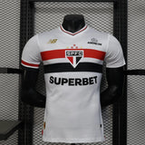 player version sao paulo jersey 25/26 home football kit soccer jersey - PalmSportss