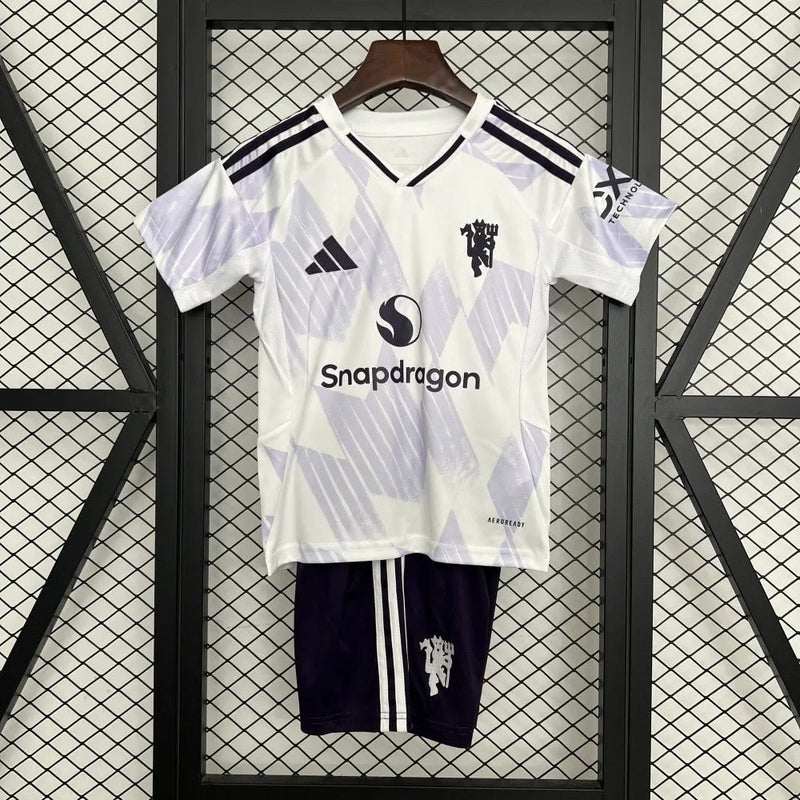 kids manchester united jersey 25/26 football kit soccer jersey