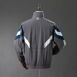Real Madrid Windbreaker 2025/26 Grey Football Kit - PalmSportss
