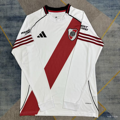 River Plate Trikot 25/26 Heim Langarm Fußballtrikot