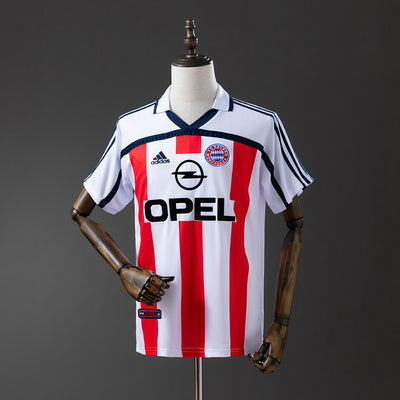 FC Bayern München Trikot 2000-02 Auswärts Retro Fußballtrikot