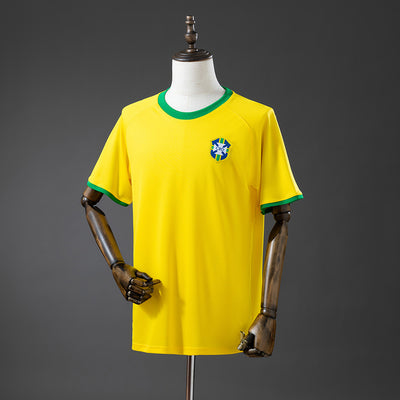Retro Brasil Trikot 2025 Gelbes Trikot