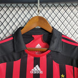 AC Milan Jersey Home kit 07/08 Long Sleeves  retro Football kit - PalmSportss