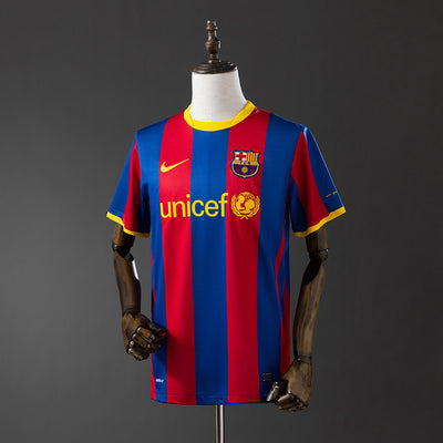 Barcelona Trikot 2010/11 Heim Retro-Kit