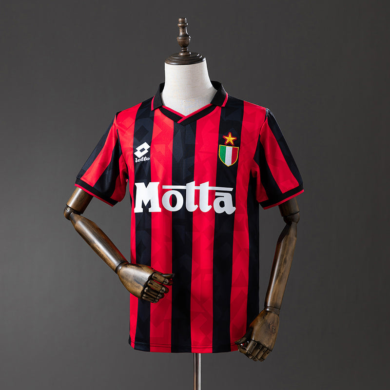 AC Mailand Trikot 1993-94 Heim Retro Fußball Trikot