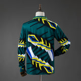 Brazil Goalkeeper Jersey 1996 Retro Long Sleeves Football Kit Soccer Shirt PalmSportss
