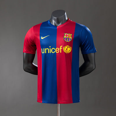 Retro Barcelona Trikot 2006/07 Heimtrikot Spielerversion