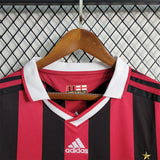 AC Milan Jersey 09/10 history retro Football kit Custom Name 2009 2010 Soccer Sport Shirt