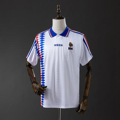 Frankreich Trikot 1994 Retro Auswärts Fußball-Kit