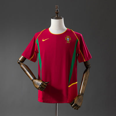 Portugal Trikot 2002 Heim Retro Fußballtrikot