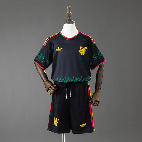 Kids Jamaica Away Jersey 2026 World Cup Football Kit Soccer Shirt