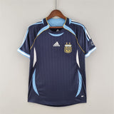 Argentina Jersey Away Kit 2006 Retro Football Team Soccer Shirt