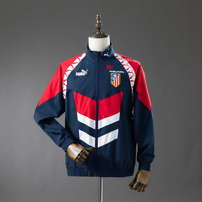 Atletico Madrid Windbreaker 1996-98 Fußballjacke