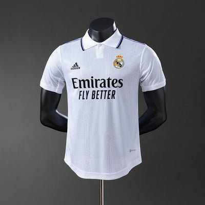 Real Madrid Trikot 2022-23 Heim Retro Fußballtrikot Spielerversion