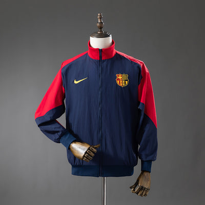 Barcelona Windbreaker 2025/26 Blau Fußball Jacke