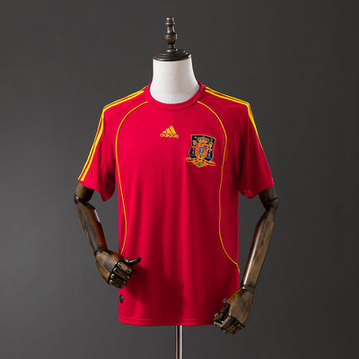 Spanien Trikot 2008 Heim Retro Fußball Trikot