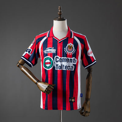 Chivas Drittes Trikot 1999-2000 Retro Fußballtrikot Fußballhemd