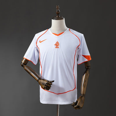 Niederlande Trikot 2004 Auswärts Retro Fußballtrikot