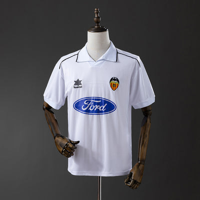 Valencia Trikot 1996-97 Heim Retro Fußball-Kit