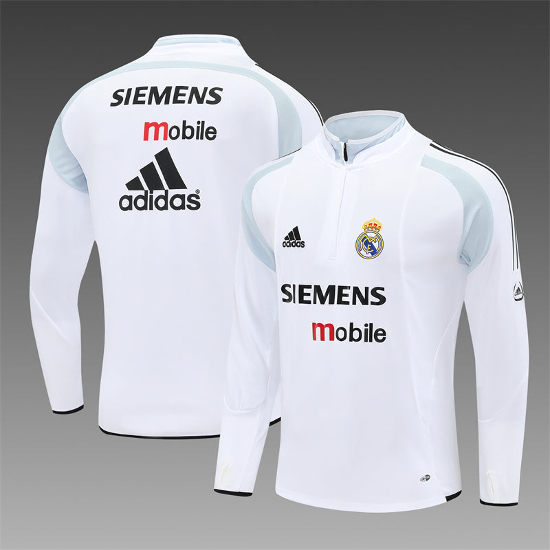 Retro Real Madrid Trainingsanzüge 2004-05 Fußball-Trikot