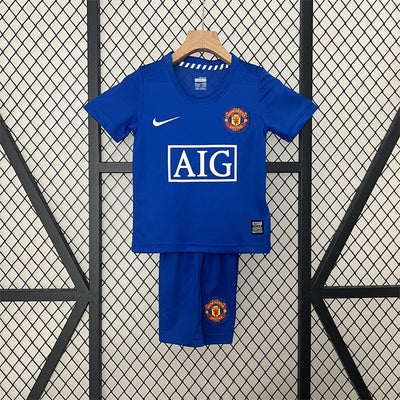 Retro Kinder Man United Drittes Trikot 08/09