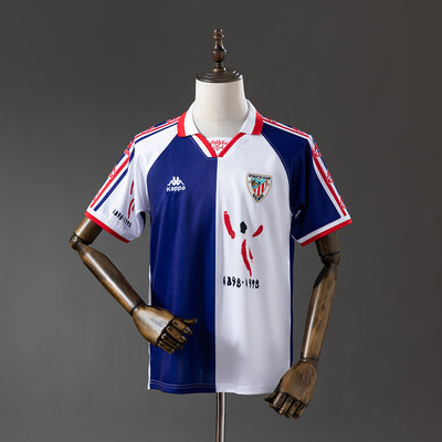 Athletic Bilbao Trikot 1997-98 Auswärts Retro Fußballtrikot