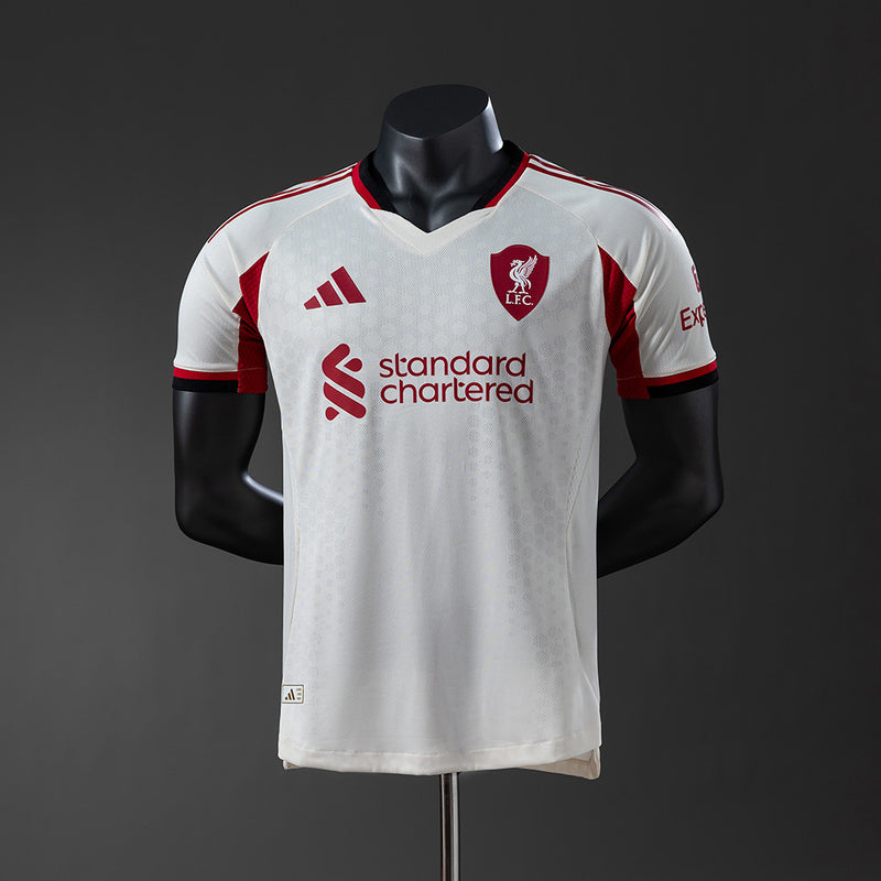 Liver Jersey 25/26 Auswärts Fußballtrikot Spielerversion