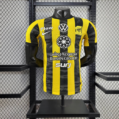 Player Version Al-Ittihad Jeddah Jersey 25/26 Home Football Kit Soccer Jersey