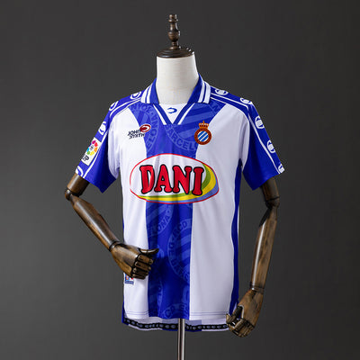 Espanyol Trikot 1999-00 Heim Retro Fußball-Kit