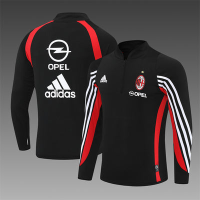 Retro AC Mailand Trainingsanzüge 2003-04 Fußballtrikot