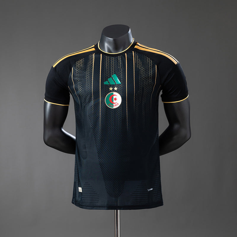 Player Version Algeria Black Jersey 2026 World Cup Football Kit Soccer Shirt