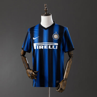 Inter Mailand Trikot 2010-11 Heim Retro Fußball-Kit
