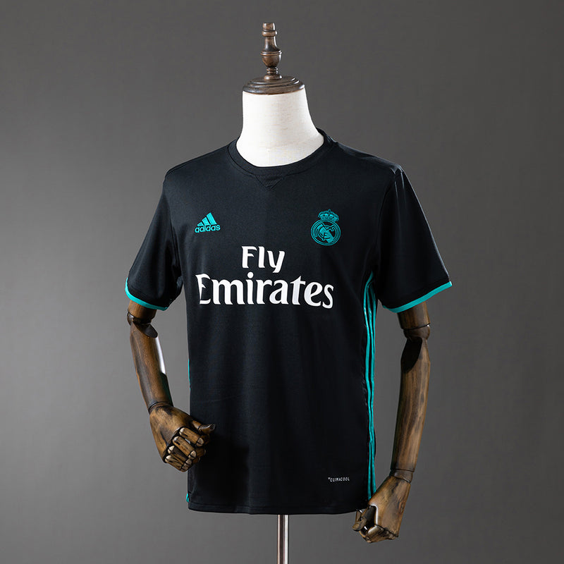 Real Madrid Trikot 2017/18 Auswärts Retro Fußballtrikot