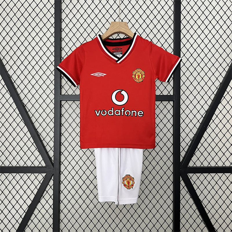 Retro Kinder Man United Heimtrikot 00/01