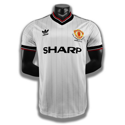 Manchester United Retro-Trikot 1983 Auswärtstrikot Fußballtrikot